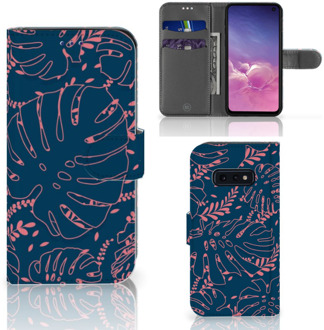 B2Ctelecom Samsung Galaxy S10e Beschermhoes Palm Leaves