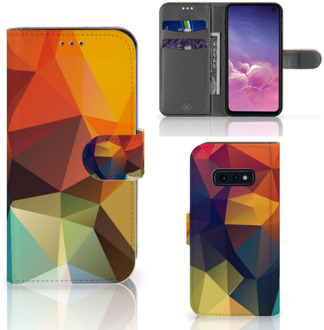 B2Ctelecom Samsung Galaxy S10e Beschermhoes Polygon Color