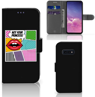 B2Ctelecom Samsung Galaxy S10e Beschermhoes Popart Princess