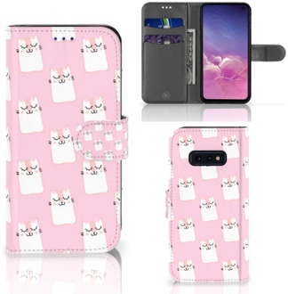 B2Ctelecom Samsung Galaxy S10e Beschermhoes Sleeping Cats