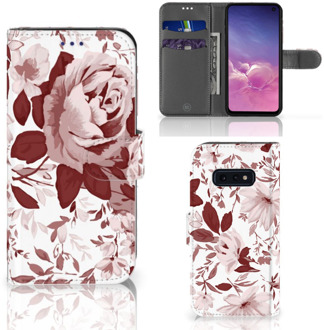 B2Ctelecom Samsung Galaxy S10e Beschermhoes Watercolor Flowers