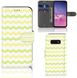 B2Ctelecom Samsung Galaxy S10e Beschermhoes Waves Yellow