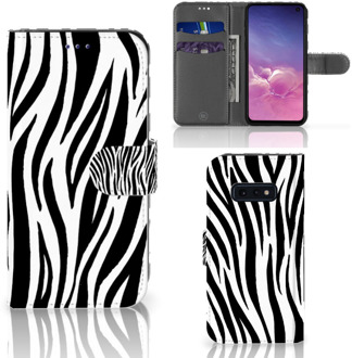 B2Ctelecom Samsung Galaxy S10e Beschermhoes Zebra