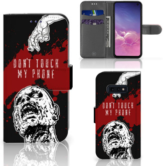 B2Ctelecom Samsung Galaxy S10e Beschermhoes Zombie Blood