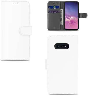 B2Ctelecom Samsung Galaxy S10e Hoesje Wit met Pasjeshouder