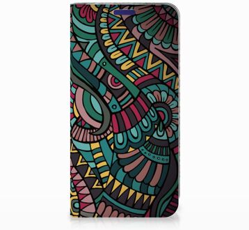 B2Ctelecom Samsung Galaxy S10e Standcase Hoesje Design Aztec