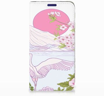 B2Ctelecom Samsung Galaxy S10e Standcase Hoesje Design Bird Standing