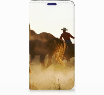 B2Ctelecom Samsung Galaxy S10e Standcase Hoesje Design Cowboy