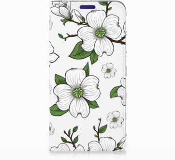 B2Ctelecom Samsung Galaxy S10e Standcase Hoesje Design Dogwood Flowers