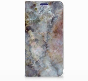 B2Ctelecom Samsung Galaxy S10e Standcase Hoesje Design Marmer Grijs