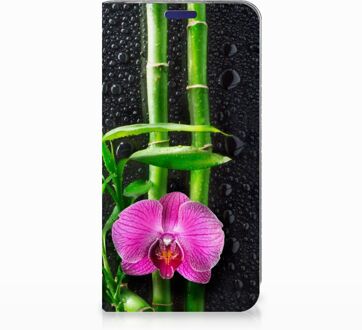 B2Ctelecom Samsung Galaxy S10e Standcase Hoesje Design Orchidee