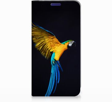 B2Ctelecom Samsung Galaxy S10e Standcase Hoesje Design Papegaai