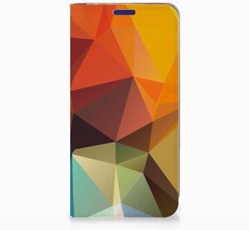 B2Ctelecom Samsung Galaxy S10e Standcase Hoesje Design Polygon Color