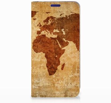 B2Ctelecom Samsung Galaxy S10e Standcase Hoesje Design Wereldkaart