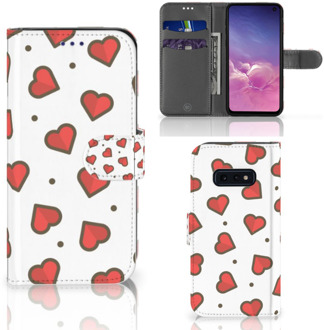 B2Ctelecom Samsung Galaxy S10e Telefoonhoesje Hearts