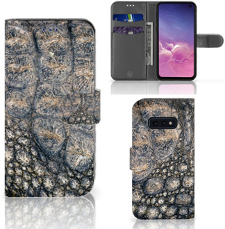 B2Ctelecom Samsung Galaxy S10e Telefoonhoesje Krokodillenprint