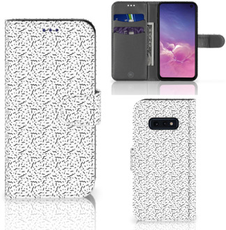 B2Ctelecom Samsung Galaxy S10e Telefoonhoesje Stripes Dots