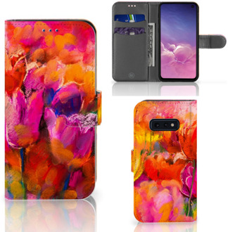 B2Ctelecom Samsung Galaxy S10e Telefoonhoesje Tulpen