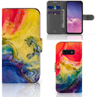 B2Ctelecom Samsung Galaxy S10e Telefoonhoesje Watercolor Dark