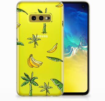 B2Ctelecom Samsung Galaxy S10e TPU Hoesje Design Banana Tree