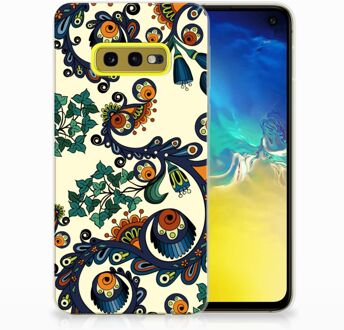 B2Ctelecom Samsung Galaxy S10e TPU Hoesje Design Barok Flower