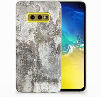 B2Ctelecom Samsung Galaxy S10e TPU Hoesje Design Beton