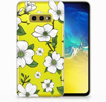 B2Ctelecom Samsung Galaxy S10e TPU Hoesje Design Dogwood Flowers