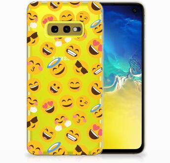 B2Ctelecom Samsung Galaxy S10e TPU Hoesje Design Emoji