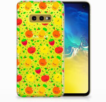 B2Ctelecom Samsung Galaxy S10e TPU Hoesje Design Fruits