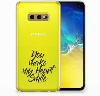 B2Ctelecom Samsung Galaxy S10e TPU Hoesje Design Heart Smile