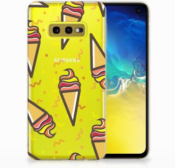 B2Ctelecom Samsung Galaxy S10e TPU Hoesje Design Icecream