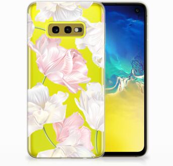 B2Ctelecom Samsung Galaxy S10e TPU Hoesje Design Lovely Flowers