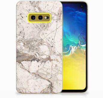 B2Ctelecom Samsung Galaxy S10e TPU Hoesje Design Marmer Beige