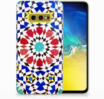 B2Ctelecom Samsung Galaxy S10e TPU Hoesje Design Mozaïek