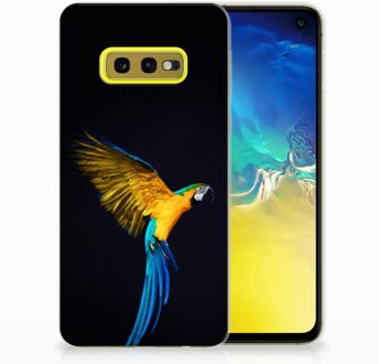 B2Ctelecom Samsung Galaxy S10e TPU Hoesje Design Papegaai