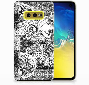 B2Ctelecom Samsung Galaxy S10e TPU Hoesje Design Skulls Angel