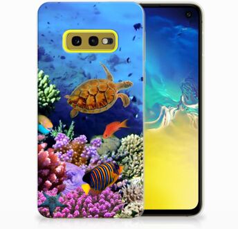 B2Ctelecom Samsung Galaxy S10e TPU Hoesje Design Vissen