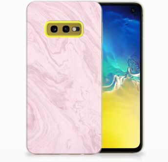 B2Ctelecom Samsung Galaxy S10e TPU Hoesje Marble Pink