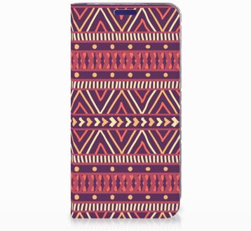 B2Ctelecom Samsung Galaxy S10e Uniek Standcase Hoesje Aztec Purple