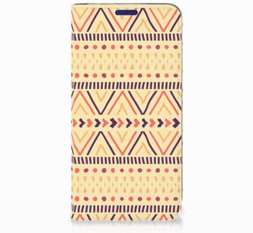 B2Ctelecom Samsung Galaxy S10e Uniek Standcase Hoesje Aztec Yellow