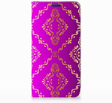 B2Ctelecom Samsung Galaxy S10e Uniek Standcase Hoesje Barok Roze