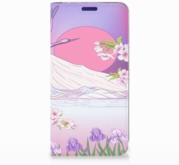 B2Ctelecom Samsung Galaxy S10e Uniek Standcase Hoesje Bird Flying