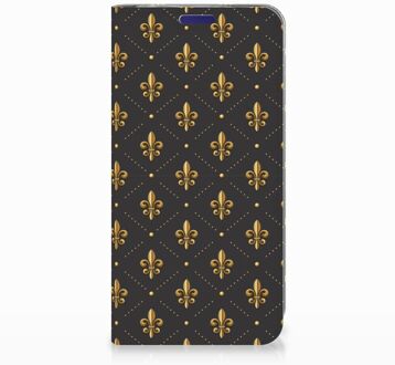 B2Ctelecom Samsung Galaxy S10e Uniek Standcase Hoesje Franse Lelie