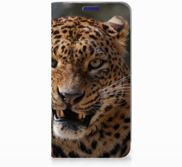 B2Ctelecom Samsung Galaxy S10e Uniek Standcase Hoesje Luipaard