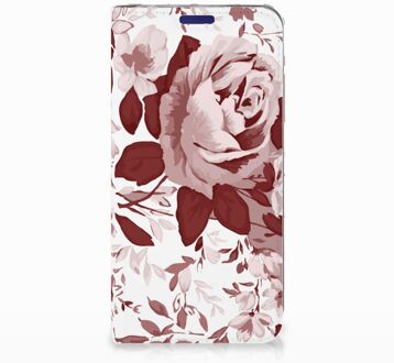 B2Ctelecom Samsung Galaxy S10e Uniek Standcase Hoesje Watercolor Flowers