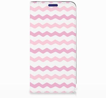 B2Ctelecom Samsung Galaxy S10e Uniek Standcase Hoesje Waves Roze