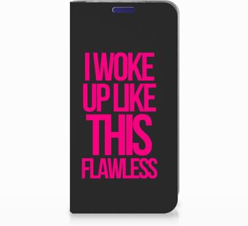 B2Ctelecom Samsung Galaxy S10e Uniek Standcase Hoesje Woke Up