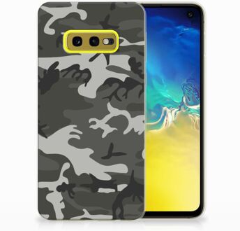 B2Ctelecom Samsung Galaxy S10e Uniek TPU Hoesje Army Light