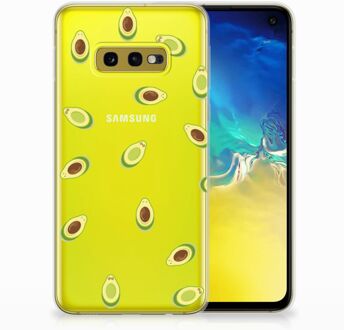 B2Ctelecom Samsung Galaxy S10e Uniek TPU Hoesje Avocado