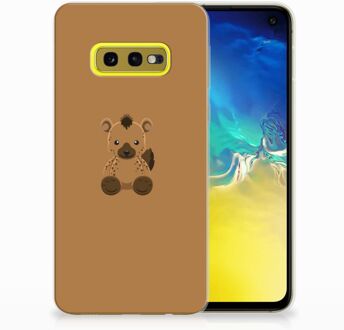 B2Ctelecom Samsung Galaxy S10e Uniek TPU Hoesje Baby Hyena